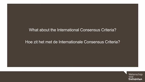 Q: What about the ICC ? A: Epidemic M.E. is an acute onset neurological disease that requires immediate hospitalisation for diagnosis upon onset, can be life threatening & is NOT simply applied criteria from a doctor's office