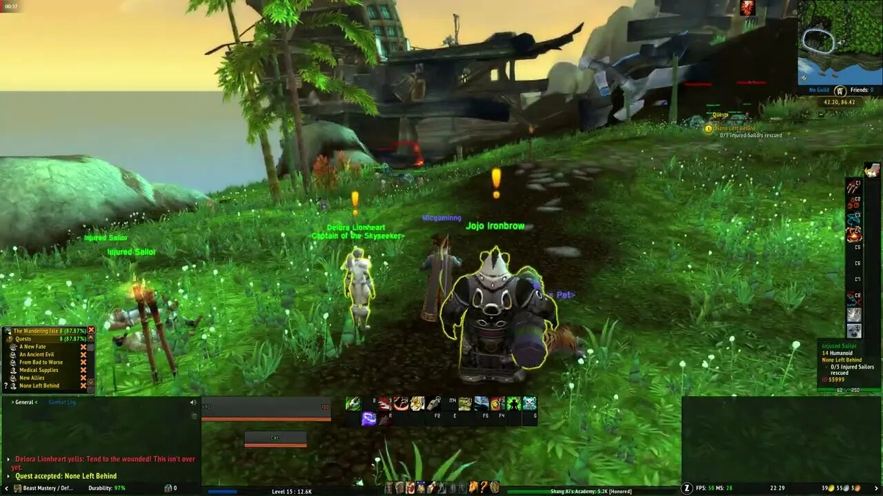 None Left Behind World of Warcraft Mists of Pandaria