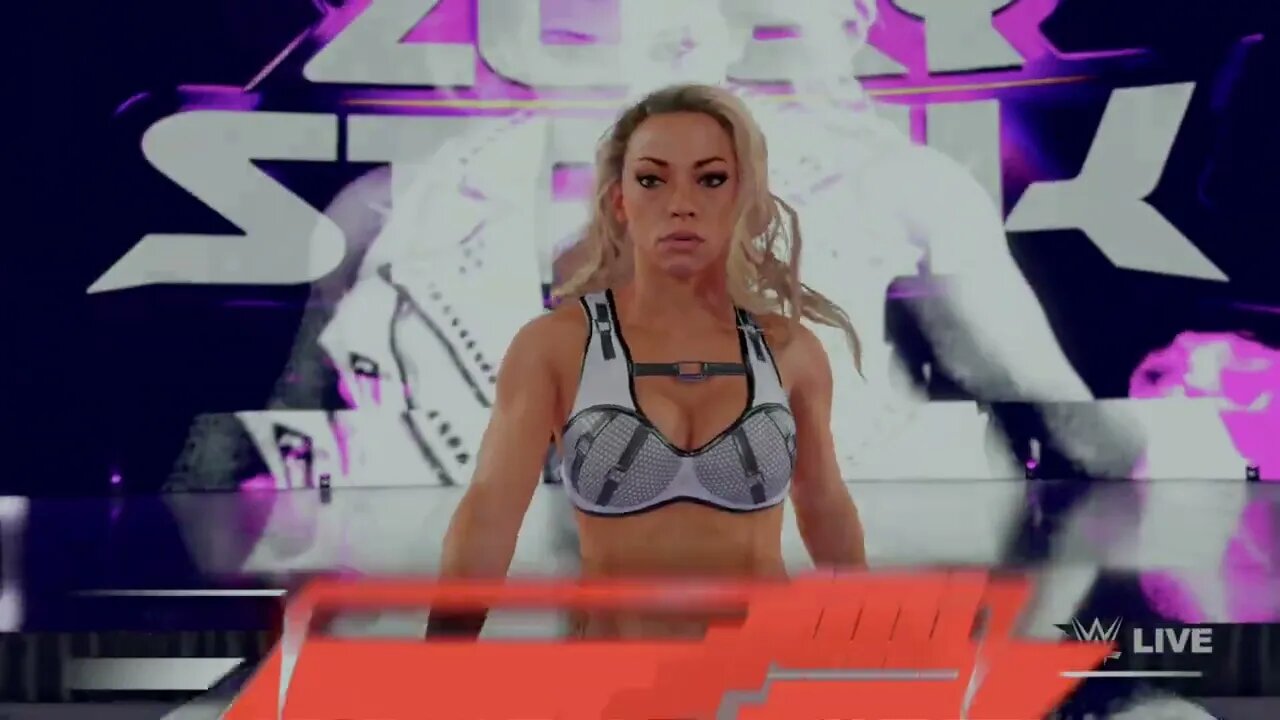 WWE2K23 Zoey Stark Entrance