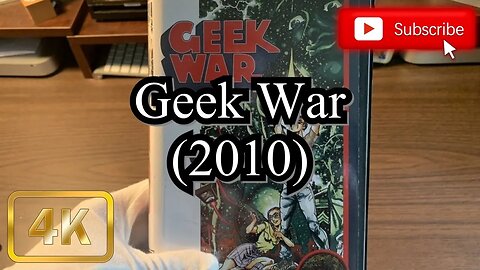 [0010] GEEK WAR (2010) VHS [INSPECT] [#geekwar #geekwarVHS]