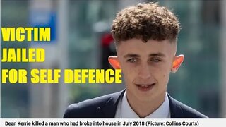 VICTIM jailed for self defence