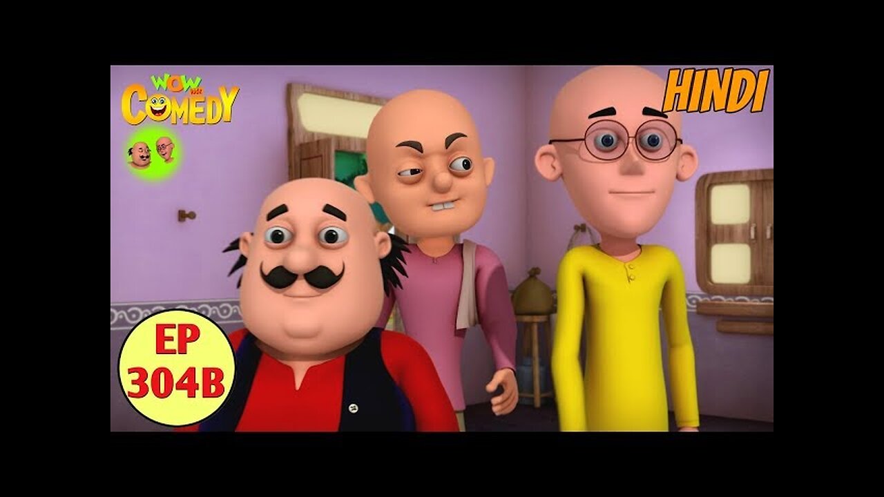 Motu Patlu | Cartoon in Hindi | 3D Animated Cartoon Series for Kids | Chalaak Naukar