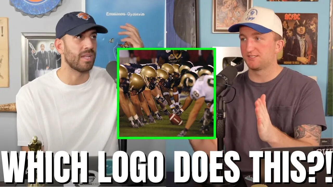 GUESS THE ONLY NFL LOGO THAT FACES LEFT!?