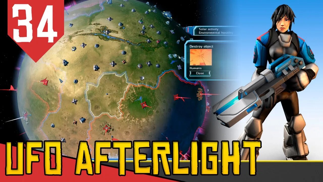 Meu MARCIANO Favorito (SQN) - UFO Afterlight #34 [Gameplay PT-BR]