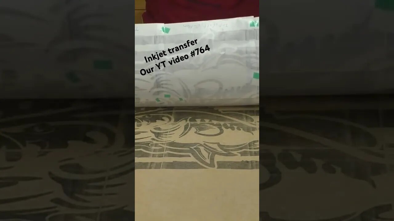 My favorite transfer method. Full video link in the comments. #inkjet #transfers #customwoodwork