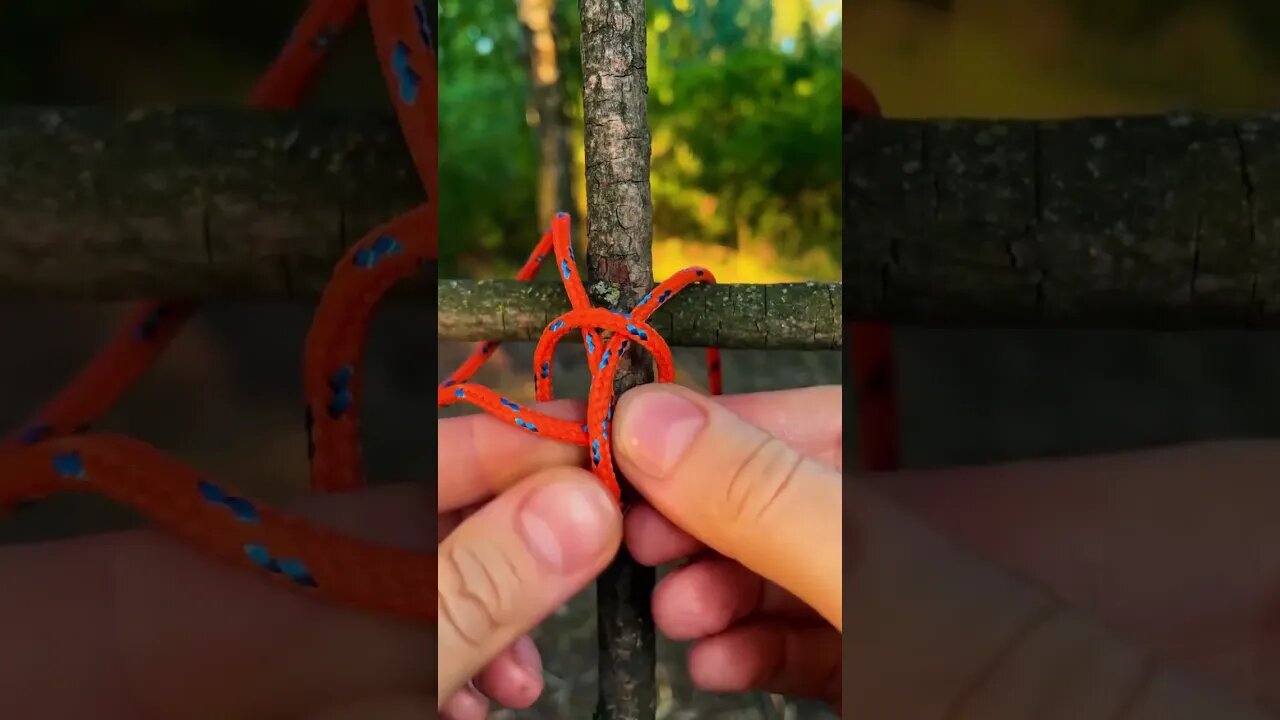 Multi-use knot for camping ⛺