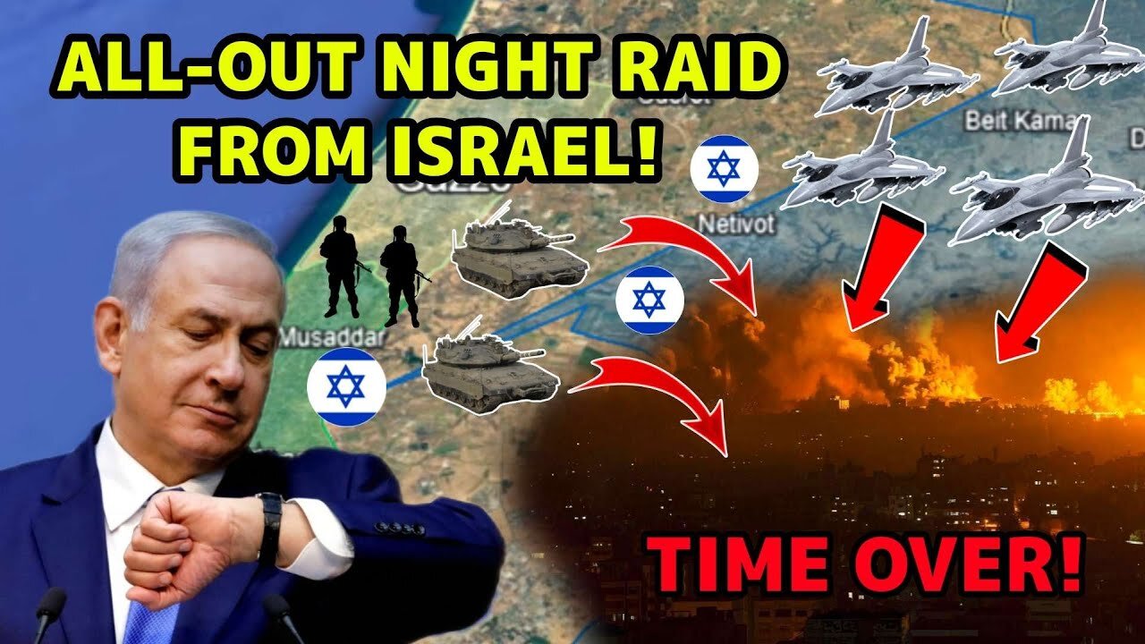 All-out Night Raid From Israel! Bad Ending for the Leader of Hamas