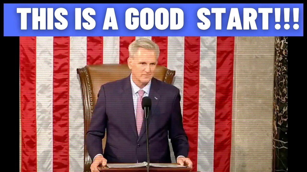 New House Speaker McCarthy Announced Major New Bills