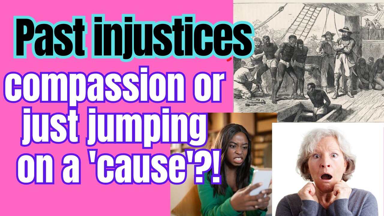Why feel guilty for things our ancestors did!?