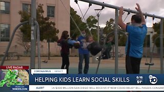 Catching kids up on socialization skills