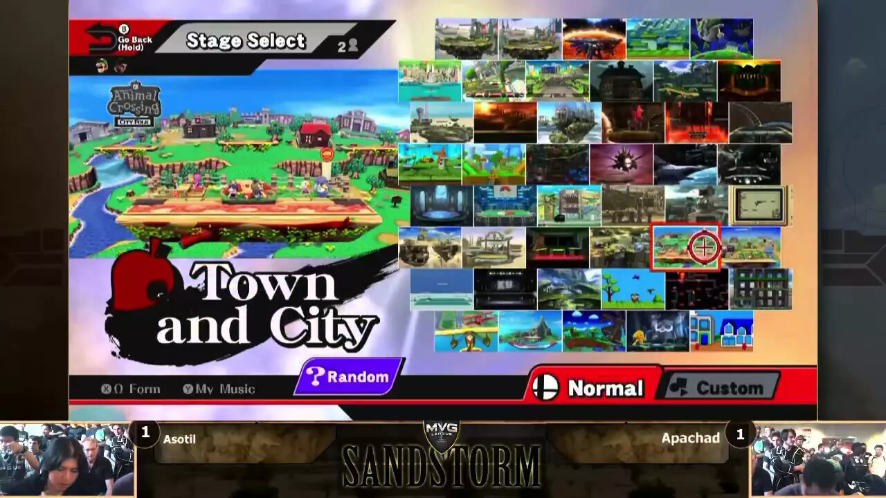MVG Sandstorm: Singles - Asotil (Luigi) vs. Apachad (Little Mac)