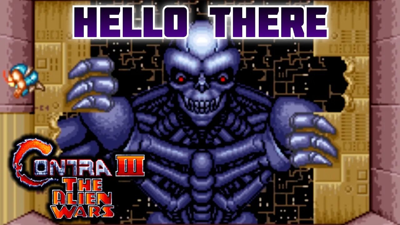Contra III: The Alien Wars but I can't stop jumping Stage 3