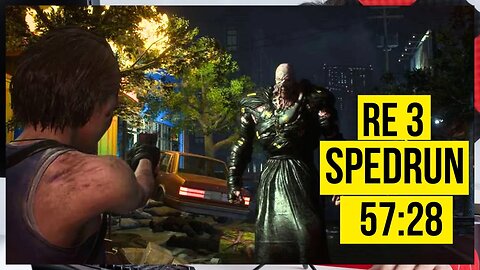 RESIDENT EVIL 3 SPEDRUN NG+ 57:28 ARMA INFINITA