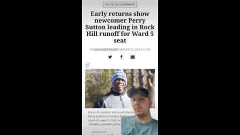 Perry Sutton Defeats Nikita Jackson in RockHill runoff