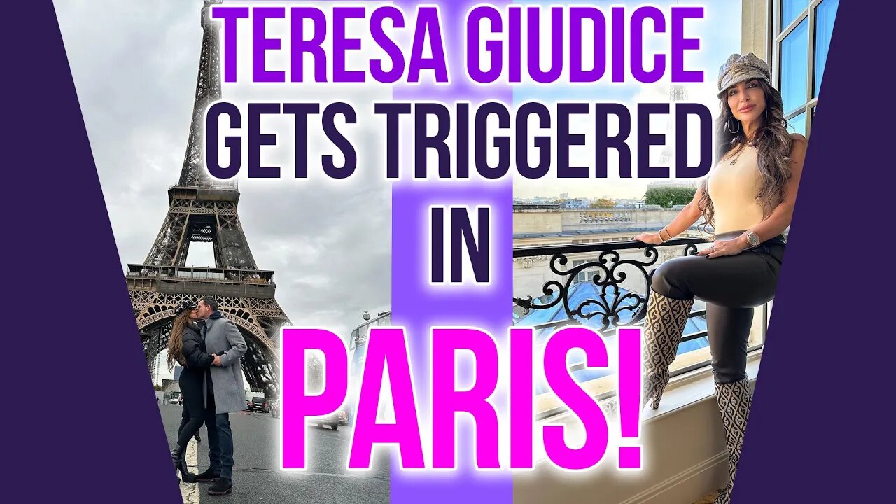 Teresa Giudice gets TRIGGERED in Paris! #rhonj #bravotv #bravo