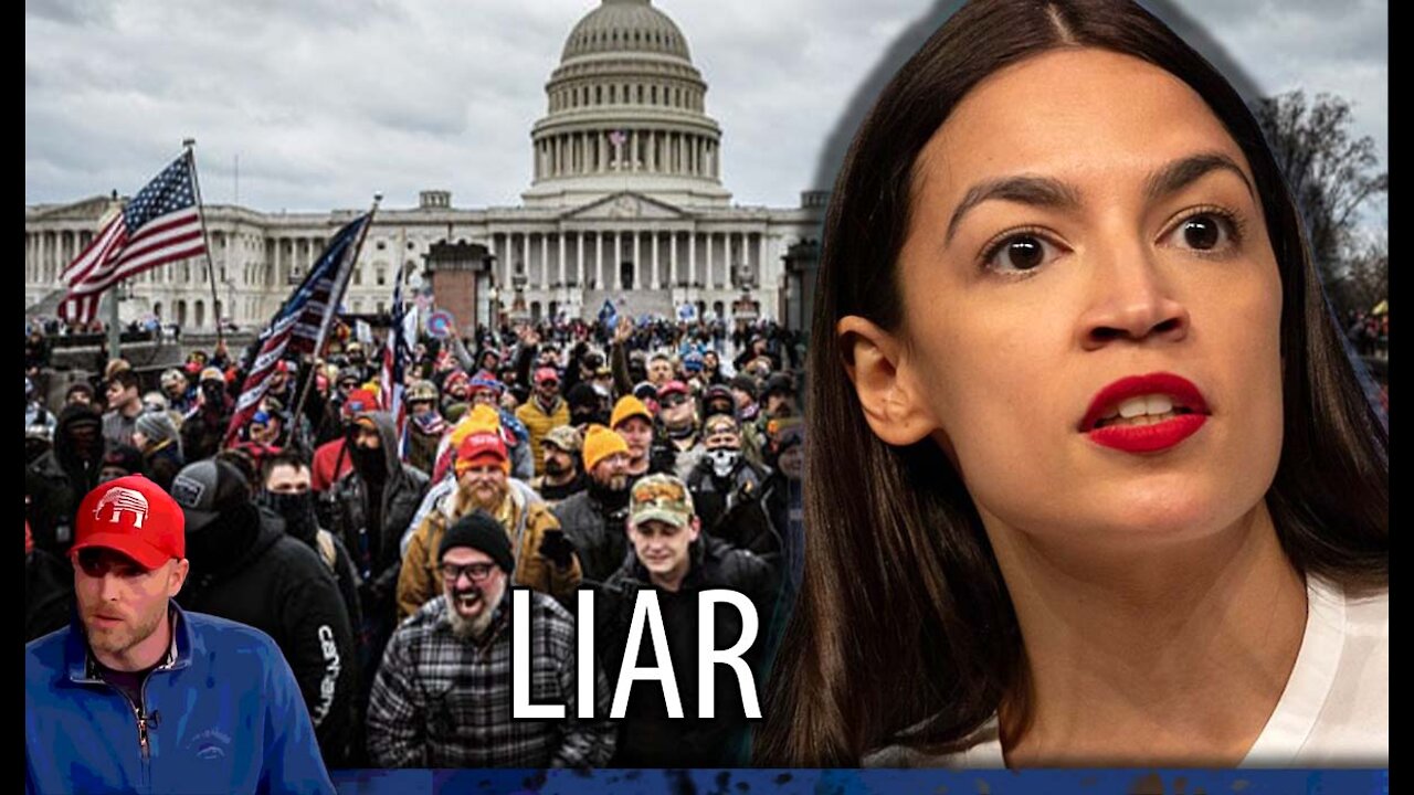 AOC Gets Caught LYING About Being in the Capitol Building During Siege