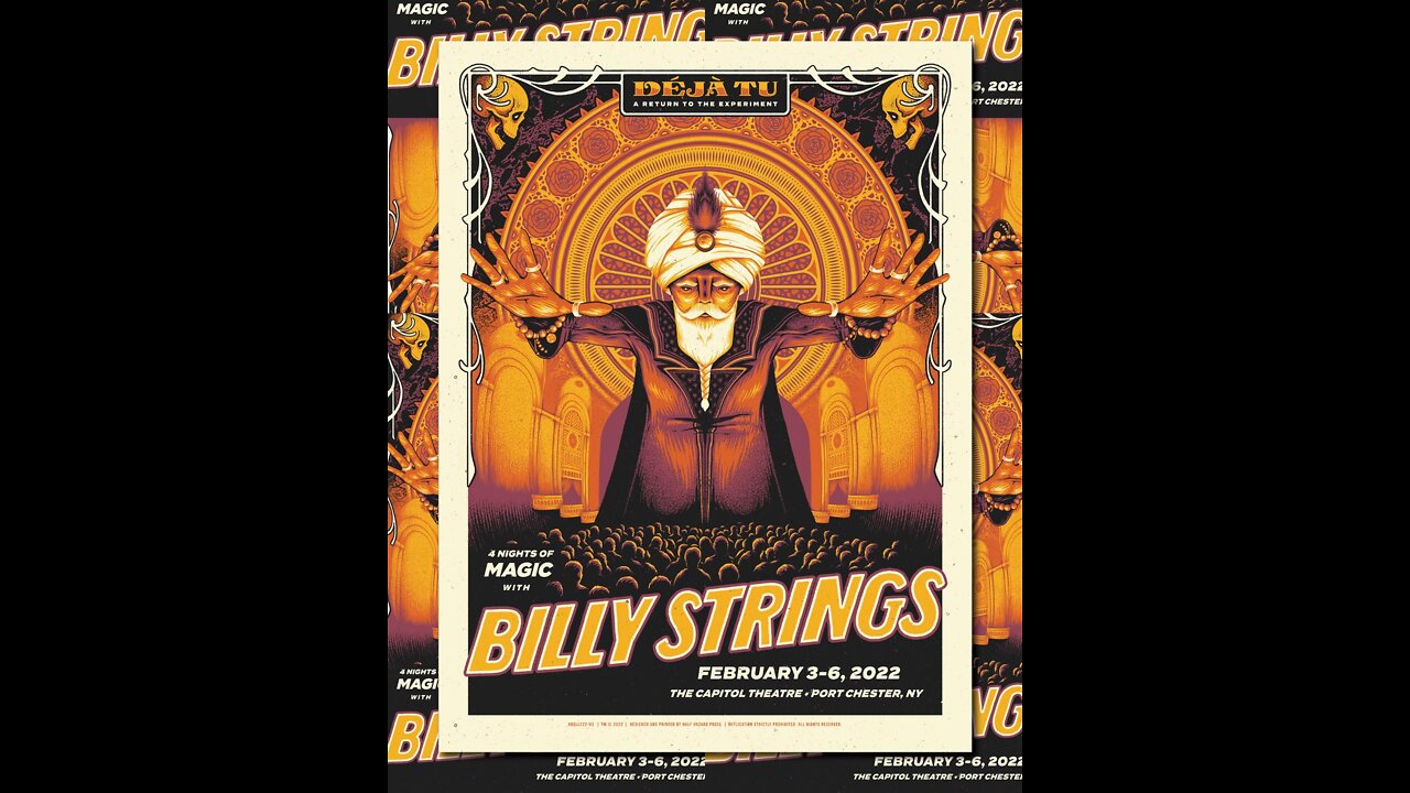 Billy Strings - Port Chester, NY. Feb. 3, 2022 (Entire Gig)