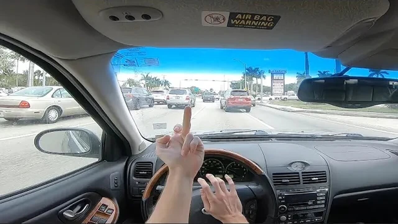 Calm drive until no- talent, no-blinker driver spawns in front of me