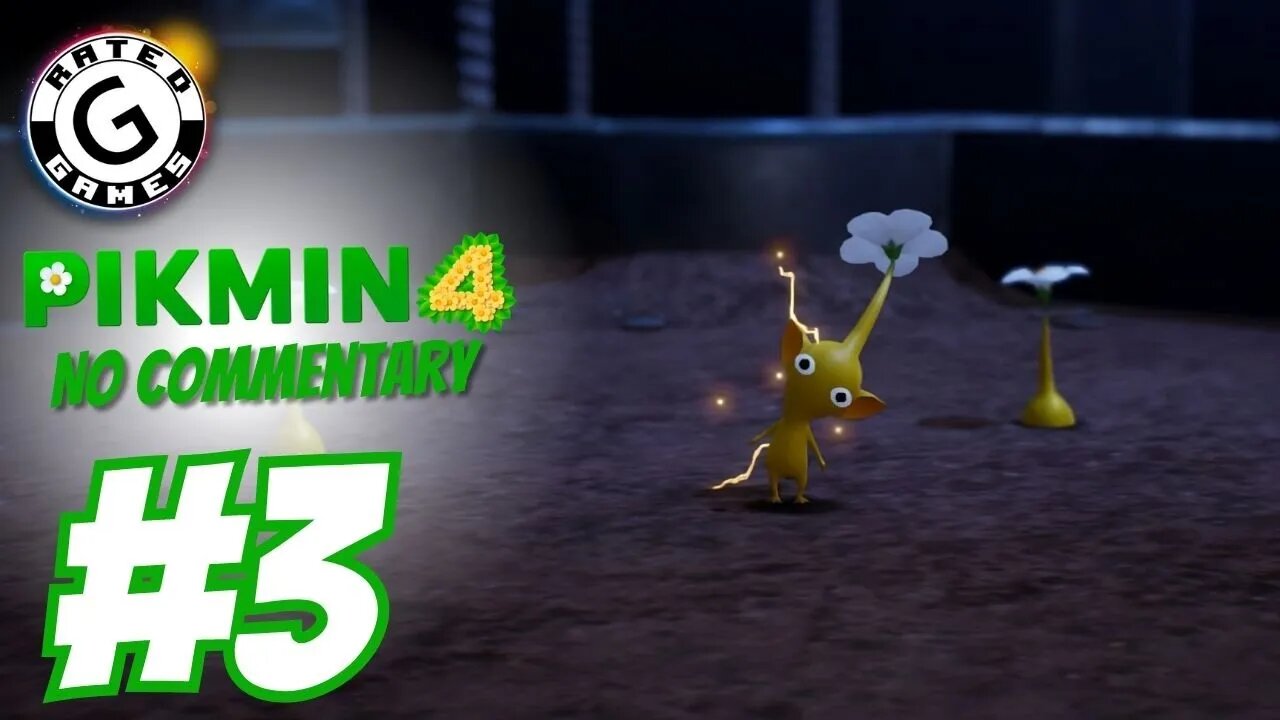 Pikmin 4 No Commentary - Part 3 - Industrial Maze and Yellow Pikmin