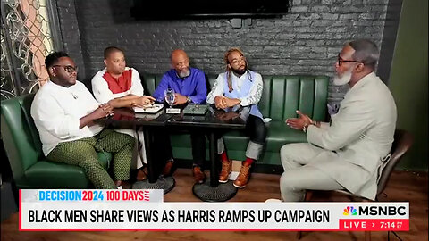 BLACK MEN ON HARRIS: Latest focus group to give liberal reporter an answer he was not expecting