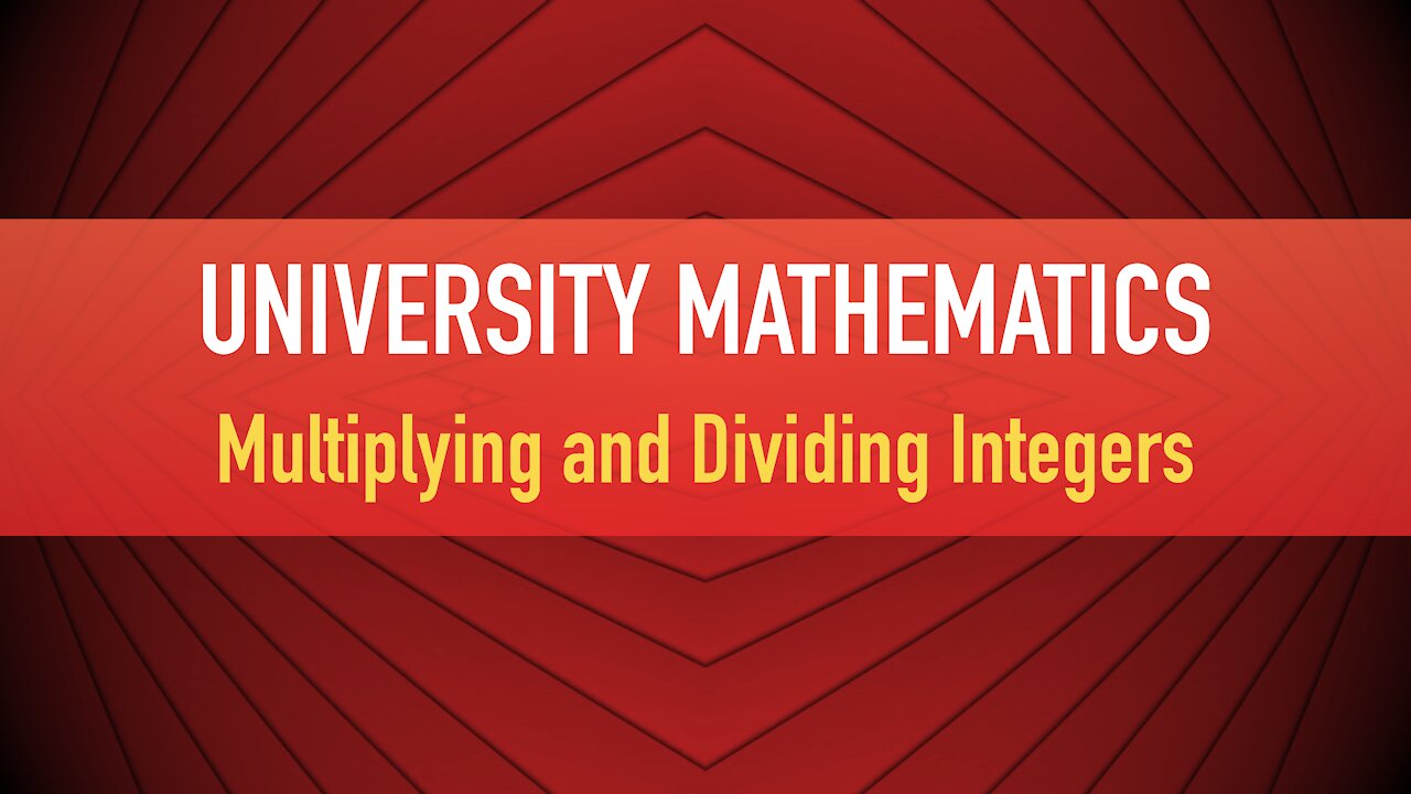 2-4 Multiplying and Dividing Integers (Explained in spanish)