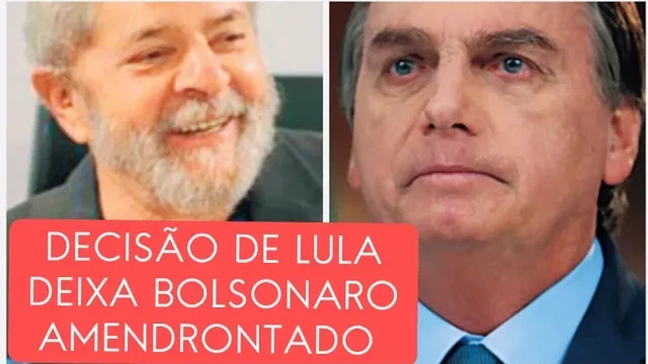 presidente Lula toma decisão importante sobre o ex presidente Jair Bolsonaro