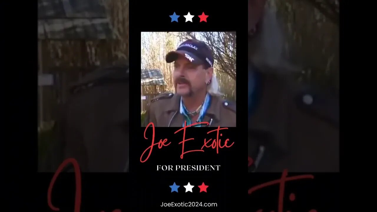 #freejoeexotic #joeexotic2024 #joeexotic #tigerking #joeexotictigerking #fixthisshit #respect #usa