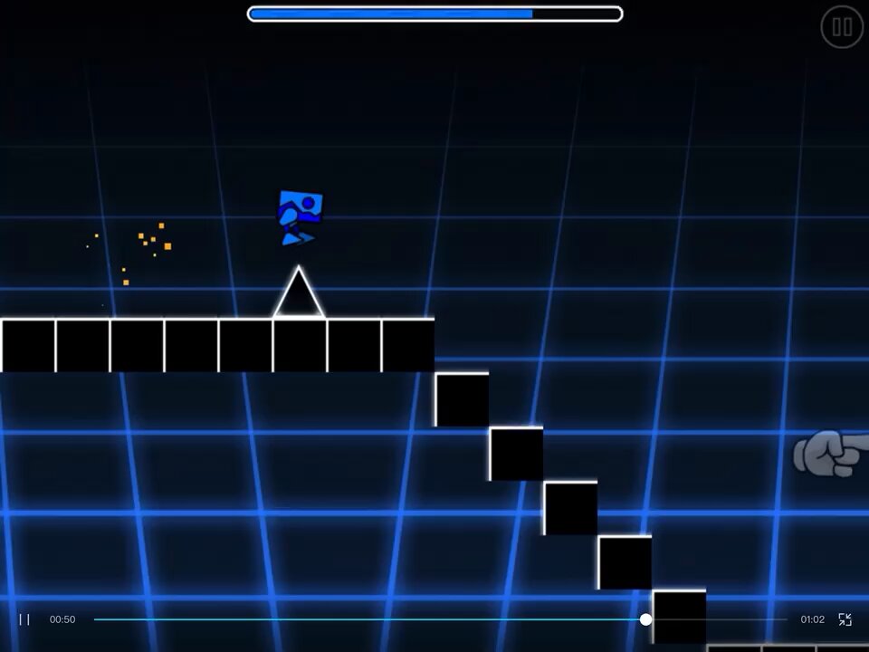 geometry dash level I made