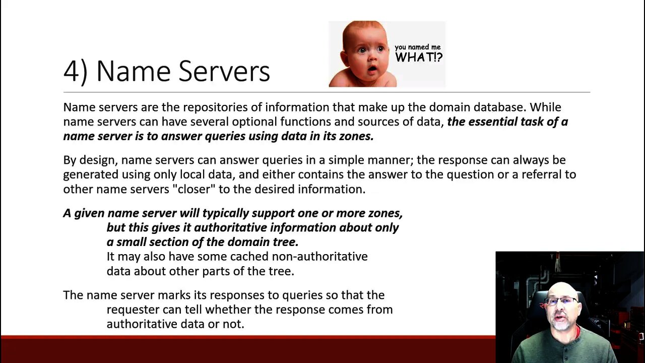 DNS Name Servers, Queries and the Protocol part 1 of 3