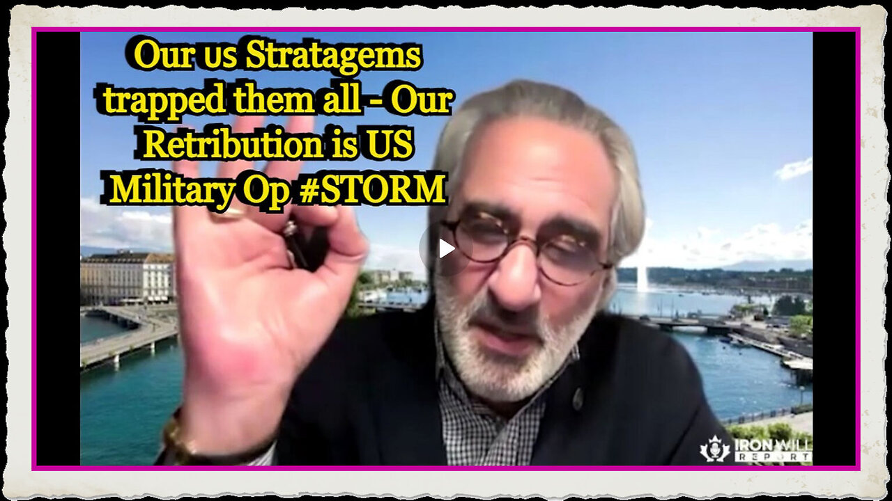 Pascal Najadi DISCLOSURE Our 🇺🇸 Stratagems trapped them all - Our Retribution is US Military Op