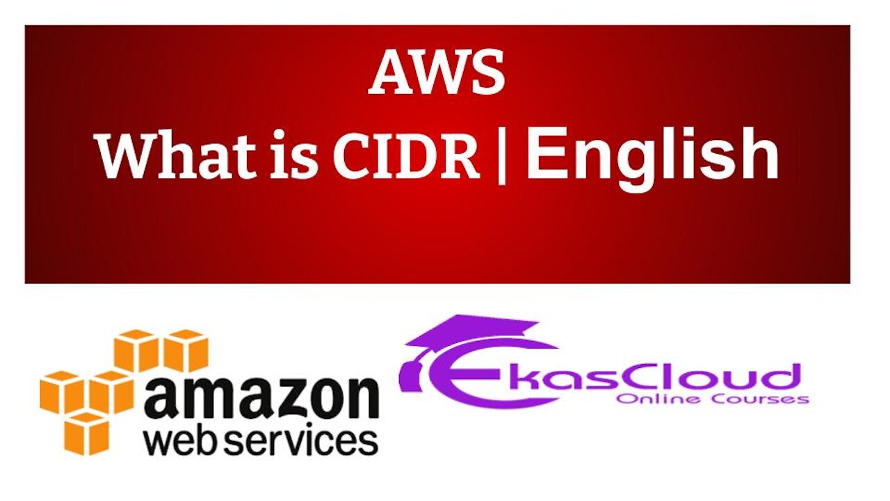 #AWS What is CIDR | Ekascloud | English