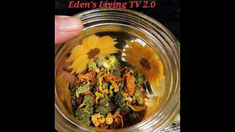 Making Soup mix * using DEHYDRATED FOOD