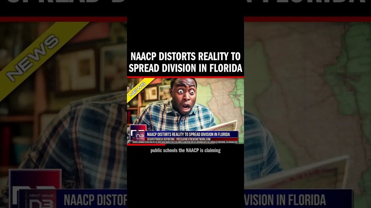 NAACP Distorts Reality to Spread Division in Florida