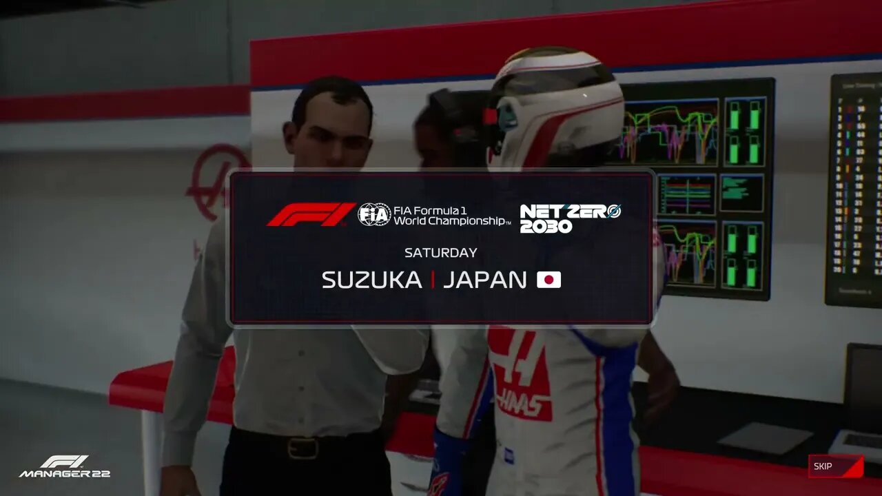 F1 Manager 2022 Season 5 Team Haas Race 18