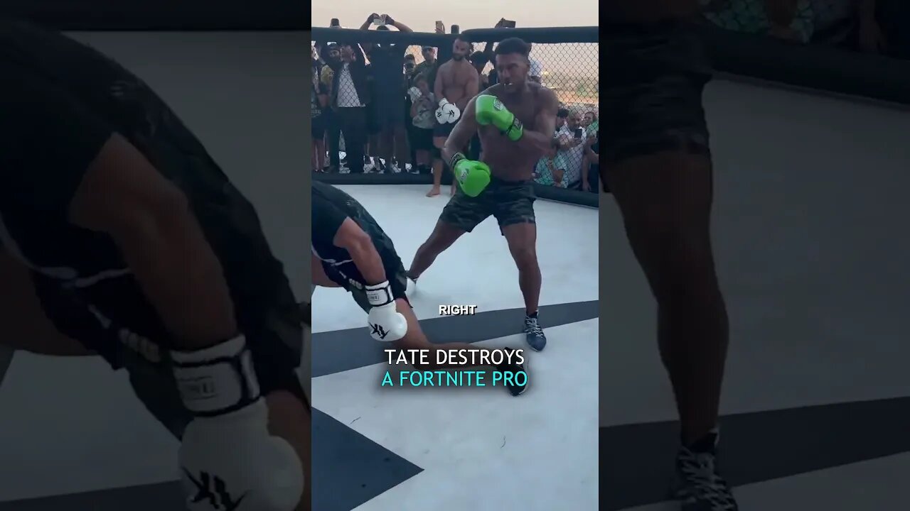 TATE DESTROYS A FORTNITE PRO
