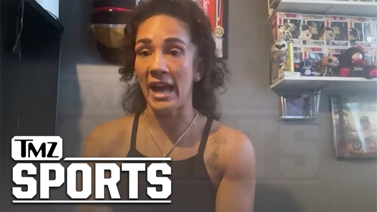 Amanda Serrano Told Doctor To Fix Eye Fast So She Could Watch Paul-Tyson | TMZ Sports