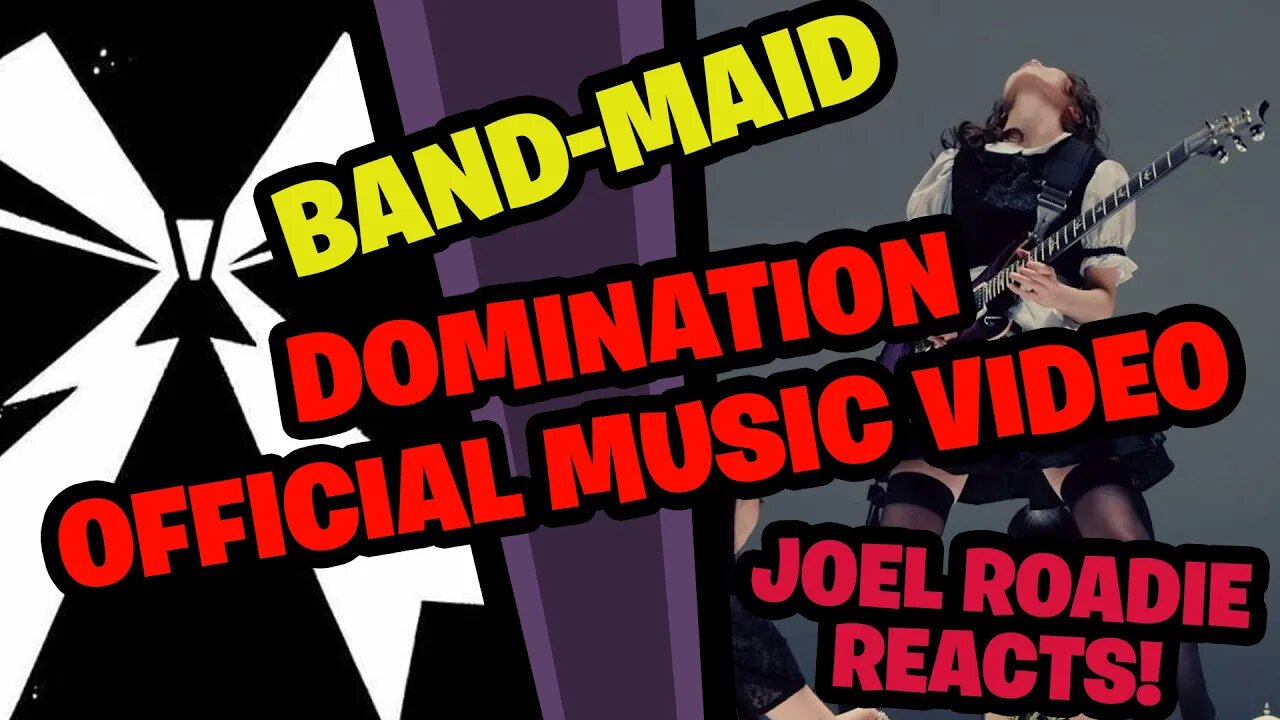 BAND-MAID / DOMINATION (Official Music Video) - Roadie Reacts