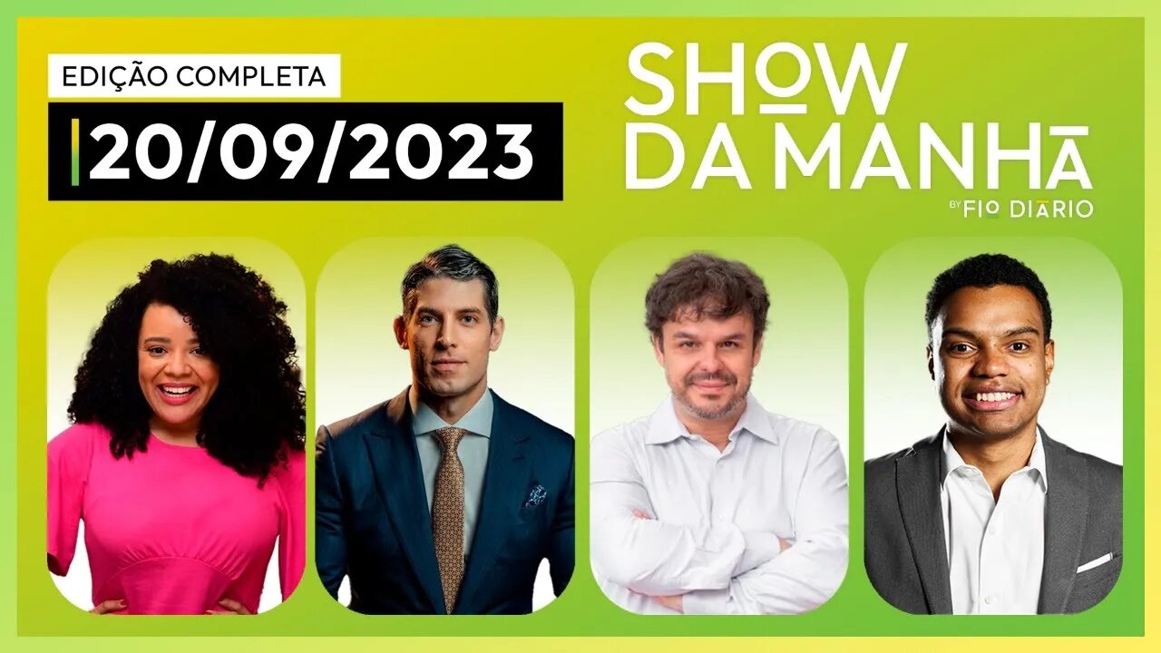 SHOW DA MANHÃ - PARTICIPAÇÃO DE FERNANDO HOLIDAY - 20/09/23