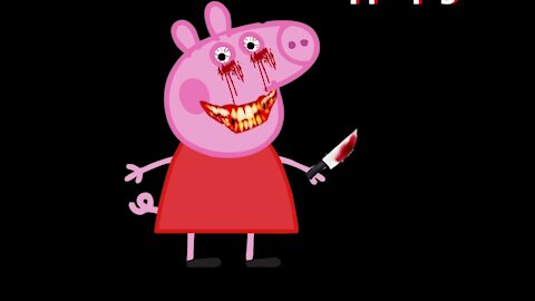 scary piggy peppa