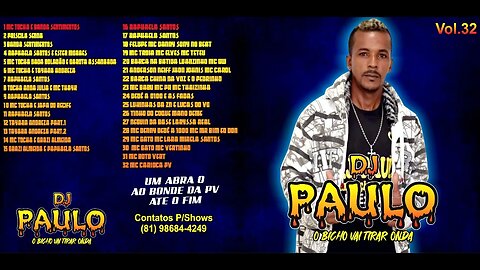 DJ PAULO CD NOVO VOL.32 BREGA NOVO 2023