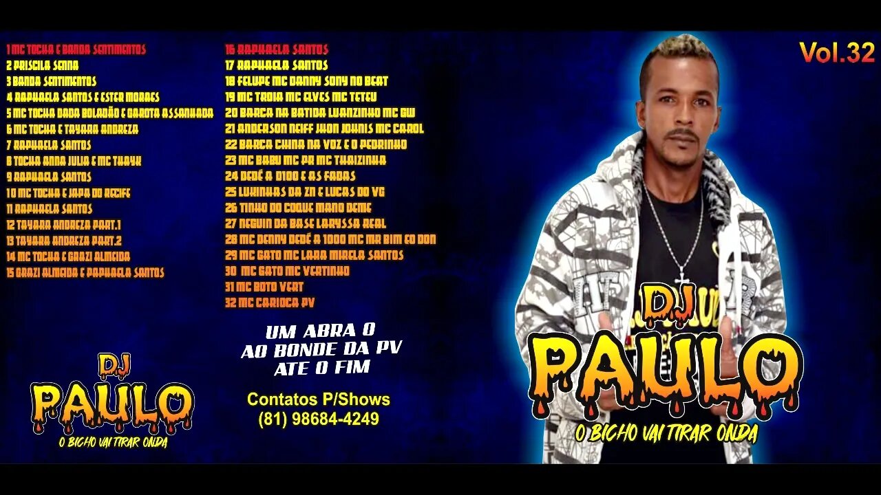 DJ PAULO CD NOVO VOL.32 BREGA NOVO 2023