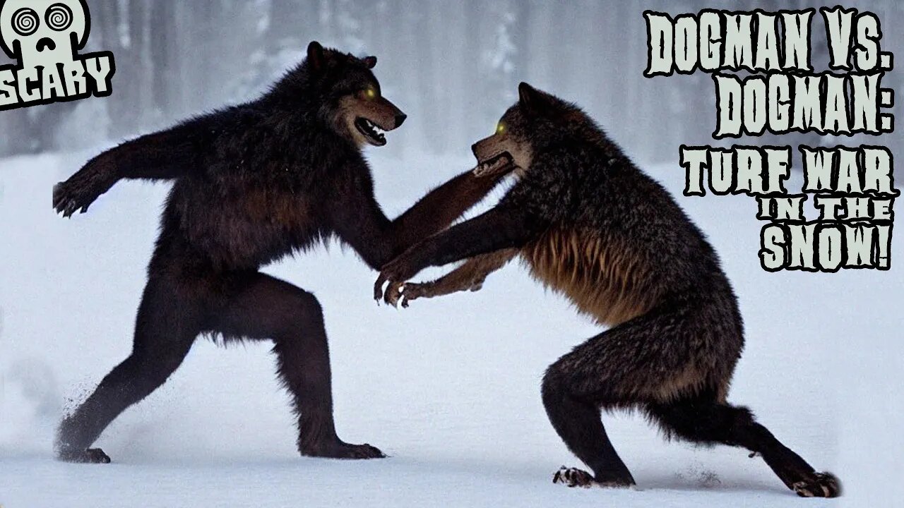 Dogman Vs. Dogman in the Snow! Evil Leather-Faced Dogman!