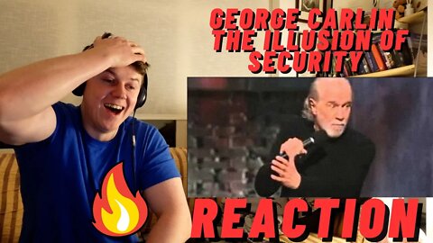 FIRST TIME WATCHING | GEORGE CARLIN - THE ILLUSION OF SECURITY ((IRISH REACTION!!))