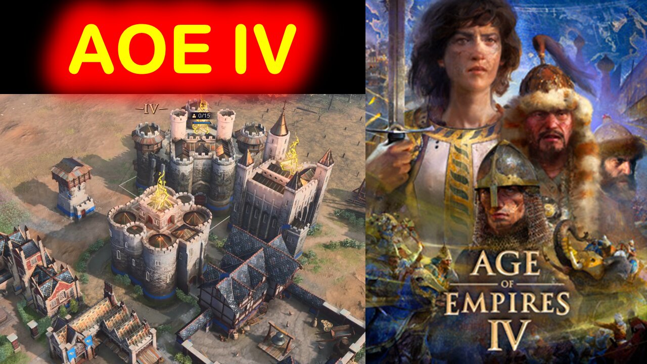 Trying out Age of Empires IV on the 20 Sep 2021 pre-release Technical Stress Test