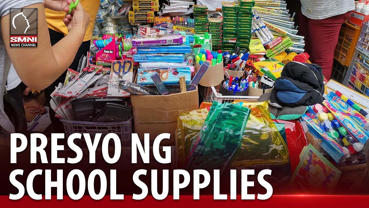 Presyo ng school supplies sa Divisoria, Maynila, tumaas na