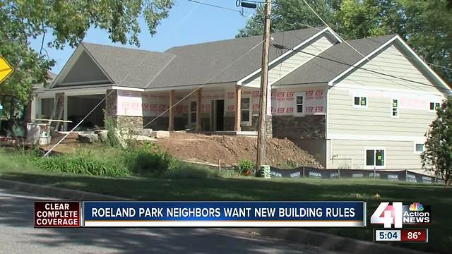 Roeland Park neighbors want new building rules