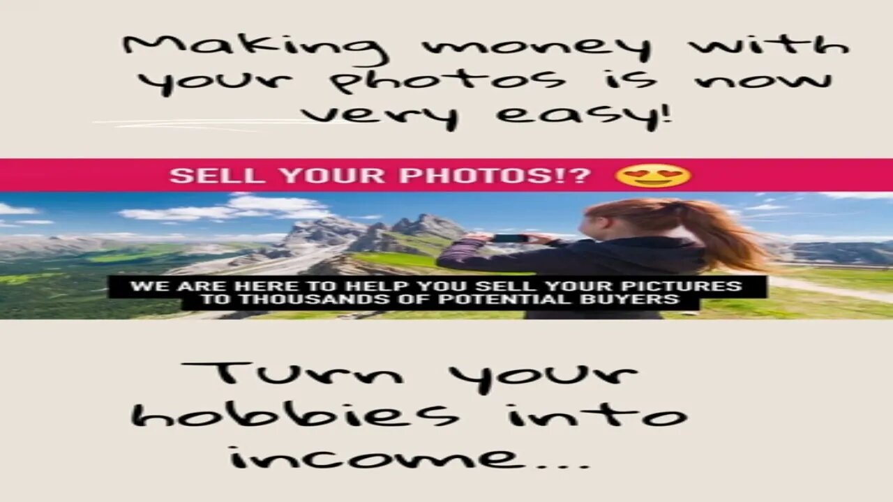 HOW TO MAKE MONEY WITH PHOTOGRAPHY #short