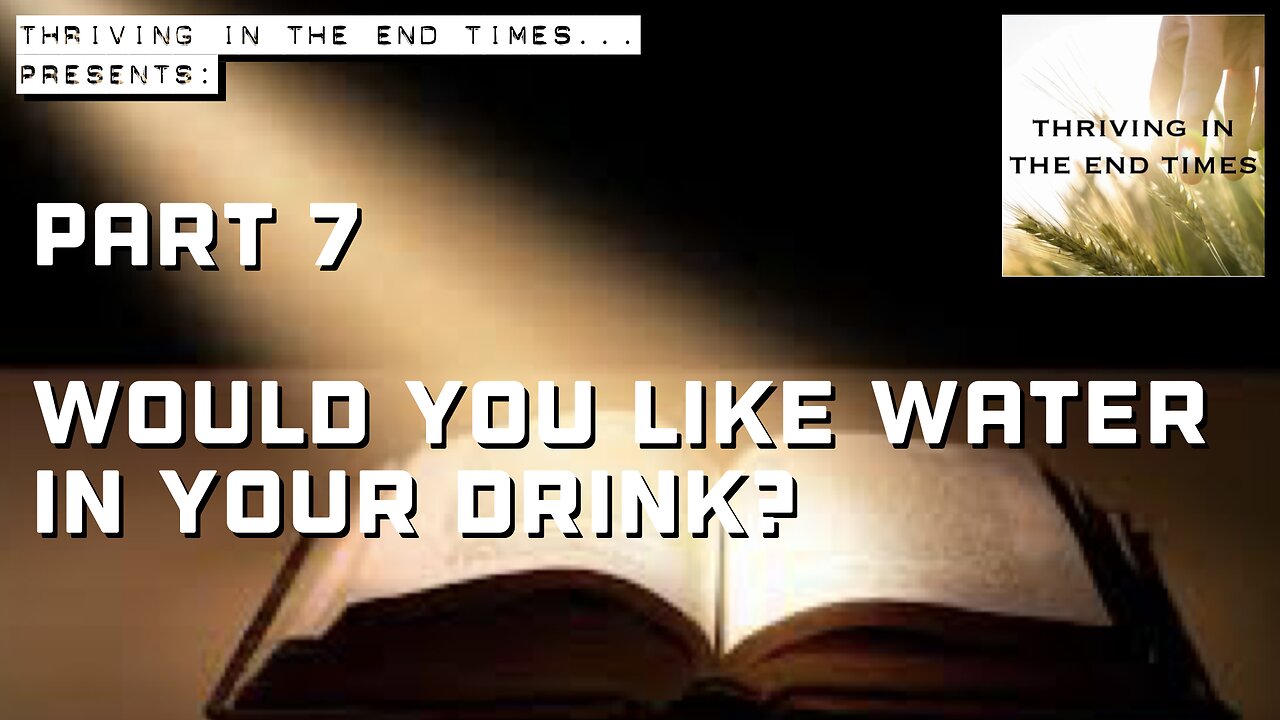 PART 7 - Would you like water in your drink?…