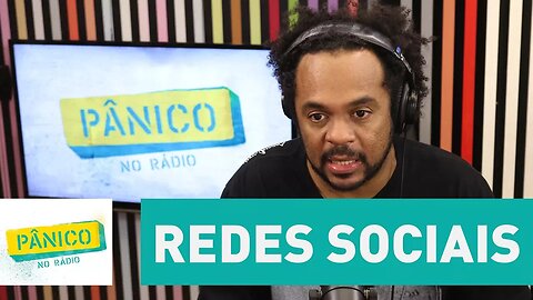 Marcelo Marrom comenta o impacto das redes sociais nas pessoas | Pânico