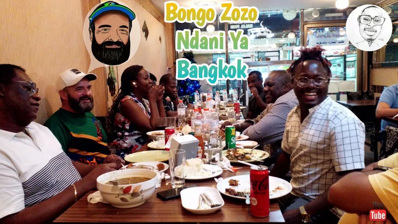 Bongo Zozo Akila Chakula Cha Jioni Pamoja Na Watanzania Waishio Thailand | Fujoisiyoumiza In Bangkok